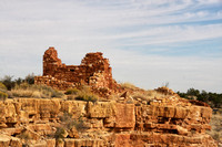 Our Trip From Audubon Site - Dead Man Wash, Inscription Point / Navajo Reservation: Wupatki Pueblo Ruin & Wukoki Ruin - Day 12